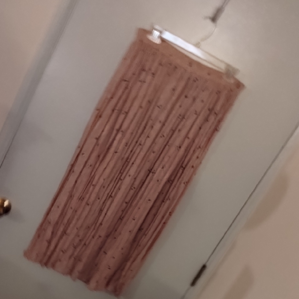 Clio Pleated Maxi Skirt in Soft Pink